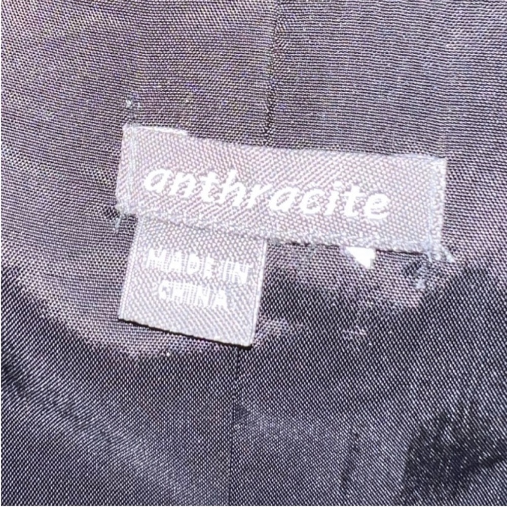 Anthracite- Floral sequin jacket - Picture 6 of 7
